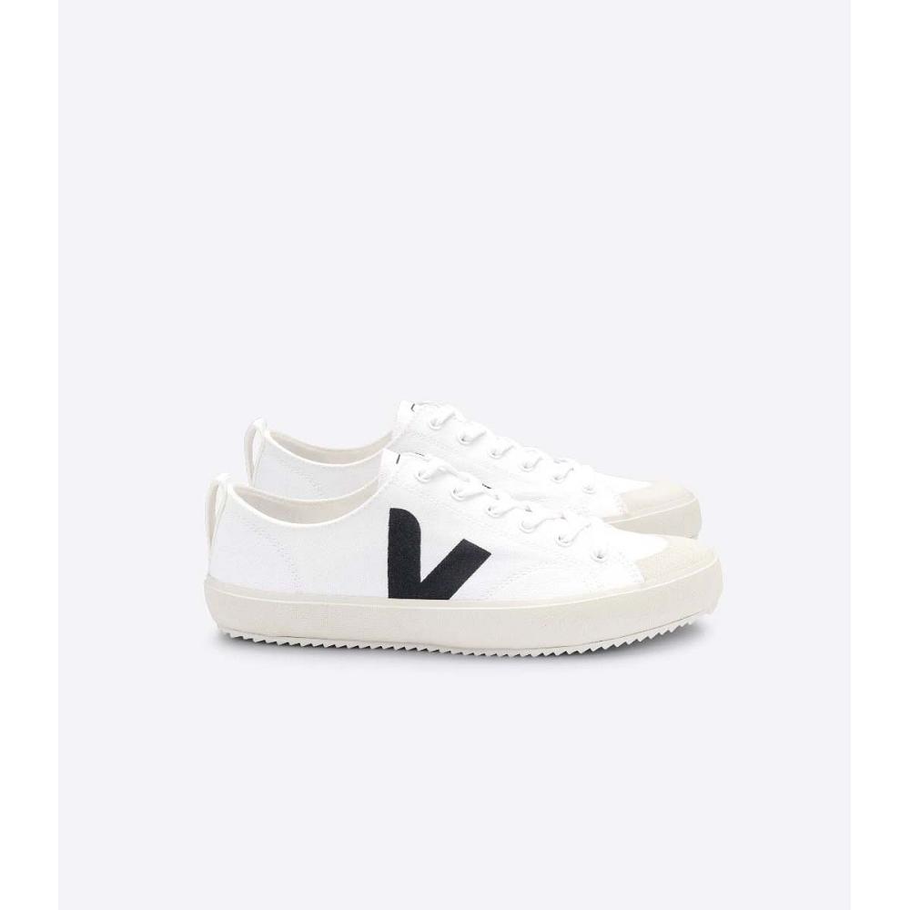 Veja NOVA CANVAS Schoenen Dames White/Black | BE 480QMA